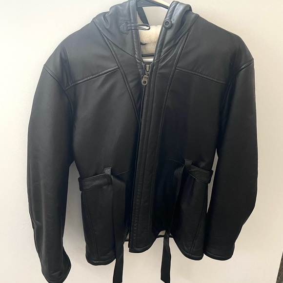 Wilson’s leather size Large zip up jacket - reversible - Picture 2 of 3